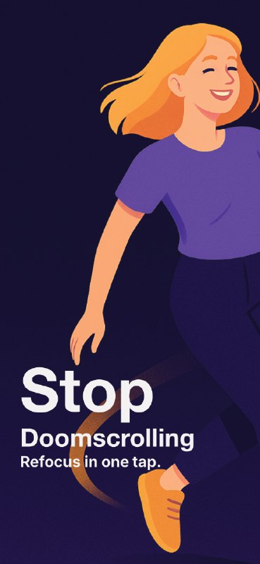 3. UNDOOMED标语：别再刷那些让人心情沉重的内容啦