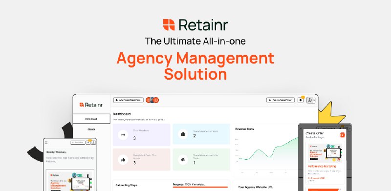 10. Retainr.io标语：能将技能转化为收益的客户管理平台介绍：客户管理软件能把你的技能和知识转化为可盈利的产品