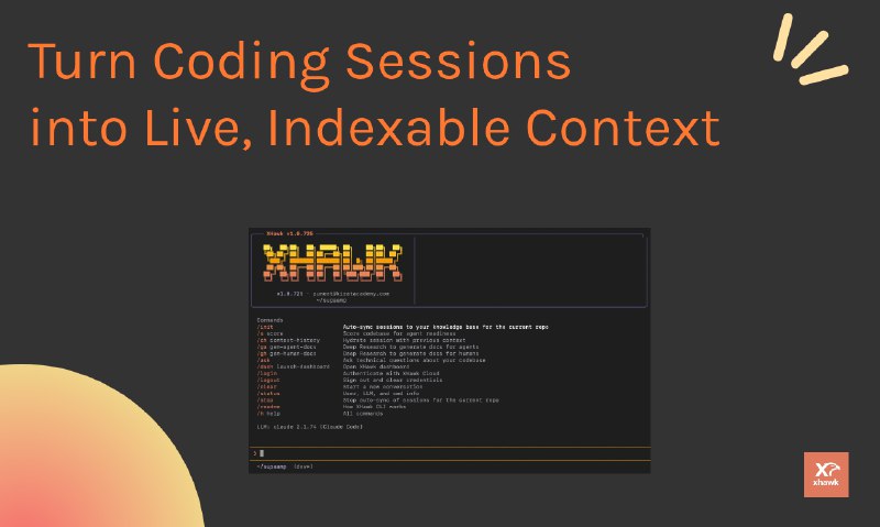 4. XHawk 0.99标语：将编码会话和代码转化为一个上下文体系解析：“Transform...into...”常见表达为“将……转化为……”；“Coding Sessions”直译为“编码会话”，指在编码过程中的交流、操作等场景；“Code”就是“代码”；“System of Context”可理解为“上下文体系” ，也就是包含各种相关信息和背景的一个系统
