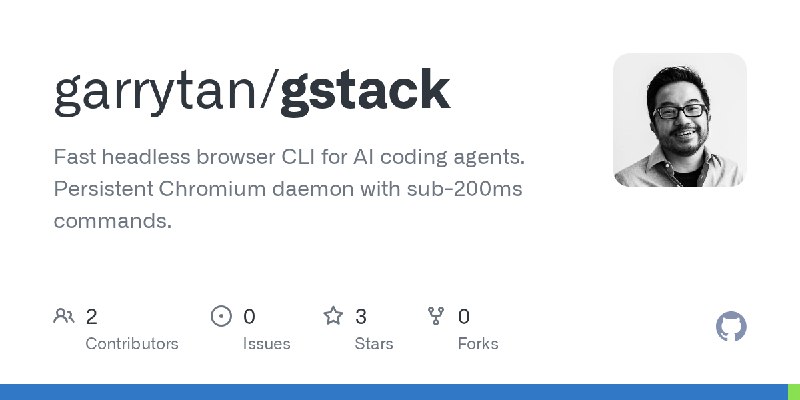 3. GStack标语：使用加里·谭（Garry Tan）所采用的克劳德代码（Claude Code）的具体设置