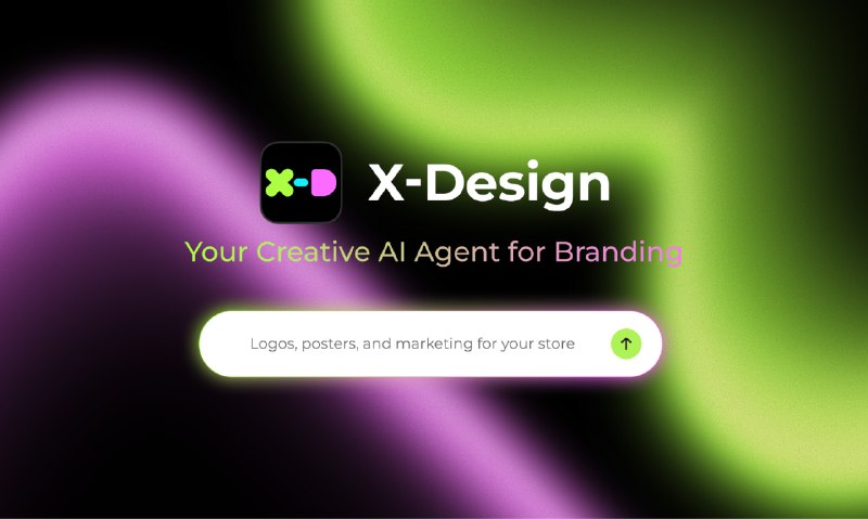 PH今日热榜 | 2025-12-031. X-Design 2.0标语：你专属的创意人工智能助手，为你打造品牌相关素材
