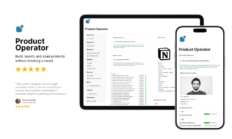 9. Product Operator标语：你永远都无需再另觅的终极产品管理系统介绍：这是唯一一款能真正覆盖产品全生命周期的产品管理系统