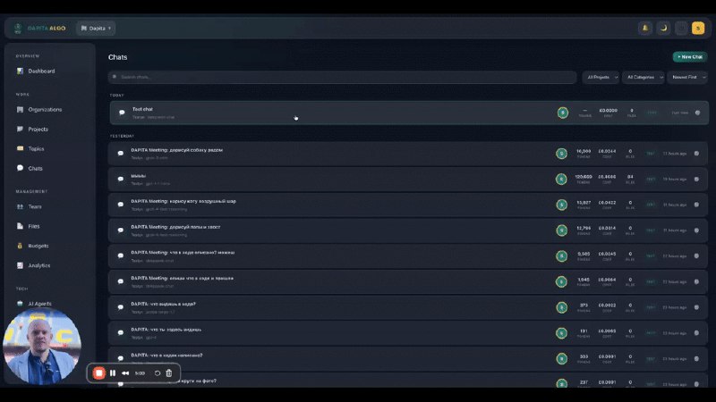 10. ALGO - Interface for working with AI标语：用于与多个人工智能系统协作以及团队协作的软件介绍：一个仪表盘，搞定所有人工智能模型，实现真正的协作