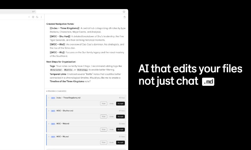 2. kuku标语：黑曜石（Obsidian，软件名）——不过它已经有了很大的变化