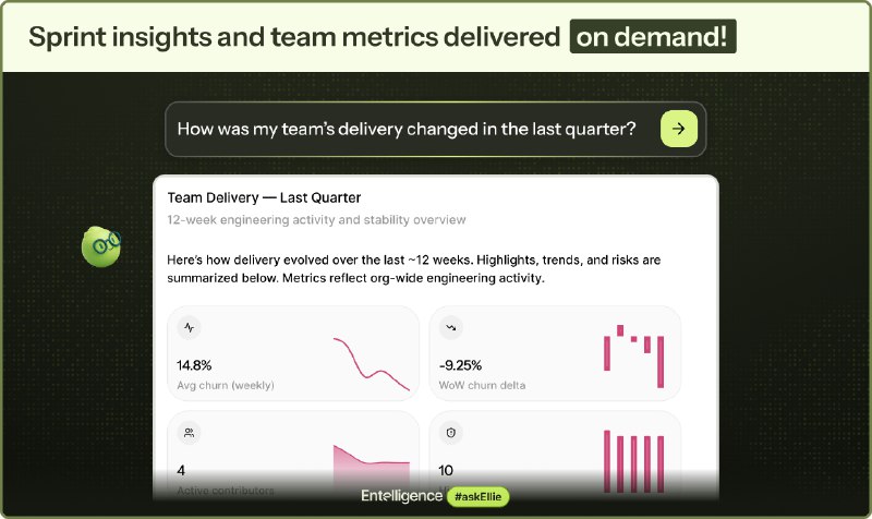 5. Ask Ellie标语：把 Slack 消息转化为 GitHub、Jira 或 Linear 工单