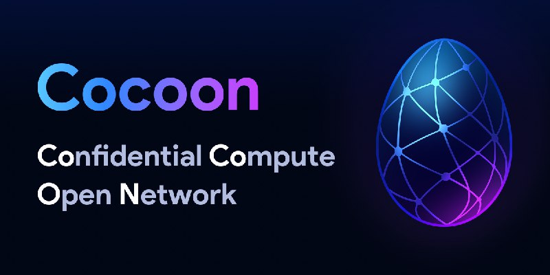 4. Cocoon by Telegram标语：机密计算开放网络介绍：GPU（图形处理器）持有者通过为网络提供算力来挖掘TON币；应用开发者接入低成本的人工智能计算资源；用户能在充分保护隐私和机密性的前提下体验人工智能；而Telegram（电报，一款即时通讯软件）则为Cocoon项目推波助澜，激发了市场需求和热度