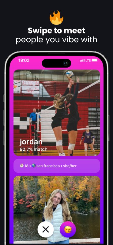 5. vibecheck标语：做个小测试，了解你的个性，还能找到志同道合的人