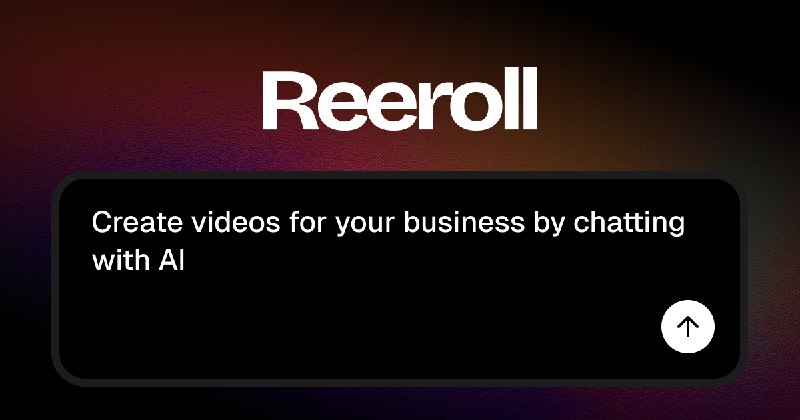 7. Reeroll标语：人工智能视频编辑器介绍：Reeroll 是一款人工智能视频编辑器，能让你在几分钟内创作出引人入胜的短视频