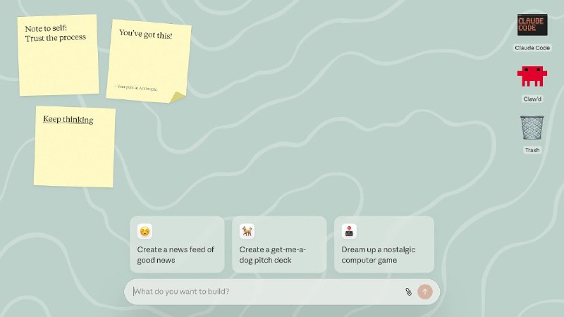 10. Imagine with Claude标语：当你与Claude互动时，它能即时生成软件