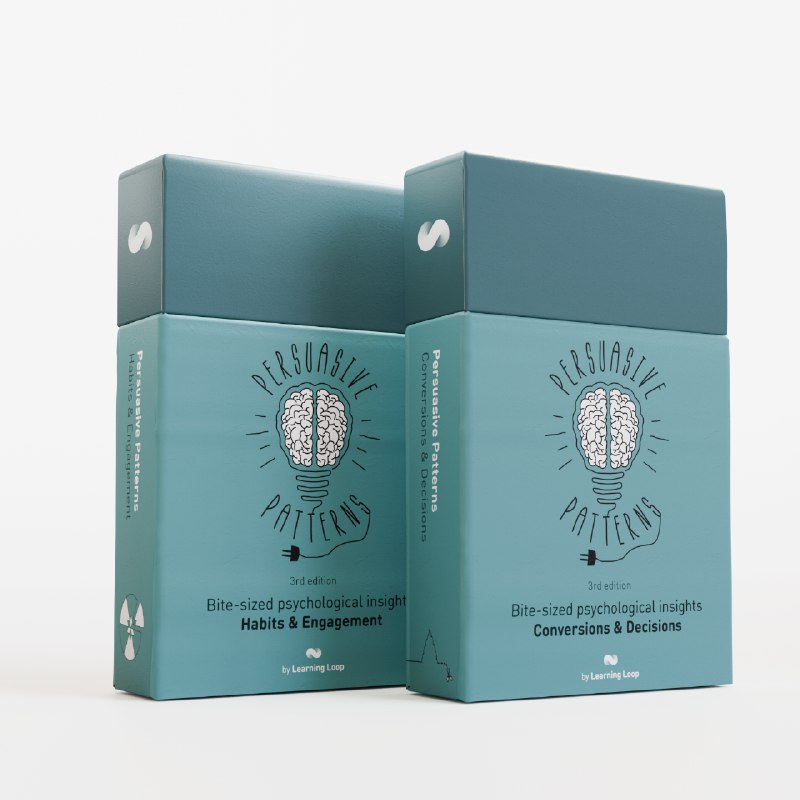 8. Persuasive Patterns Card Deck (4th gen)标语：让产品心理学落地应用解析：“make...practical”常见意思是让……变得实用、让……能实际应用，“product psychology”即“产品心理学” ，整体翻译为“让产品心理学落地应用”符合日常表达习惯，也能清晰传达原文意思