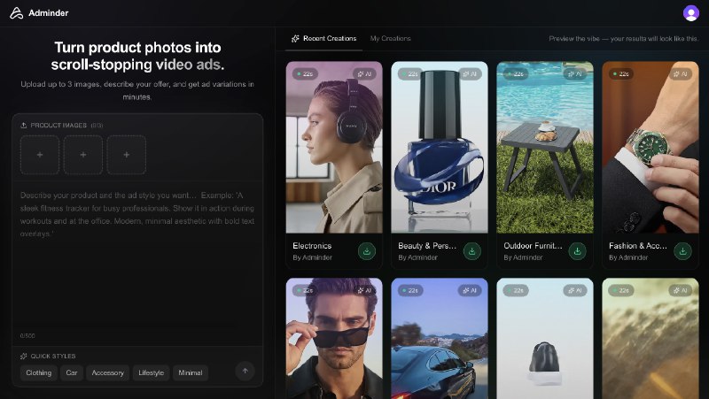 10. Adminder标语：谷歌Veo三级人工智能视频广告，成本降低至原来的约2.5分之一 