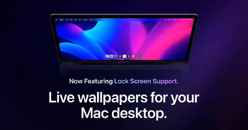 10. Backdrop标语：适用于你Mac电脑桌面和锁屏的动态壁纸介绍：Backdrop 2.0 能让你的 Mac 桌面和锁屏都用上视频壁纸