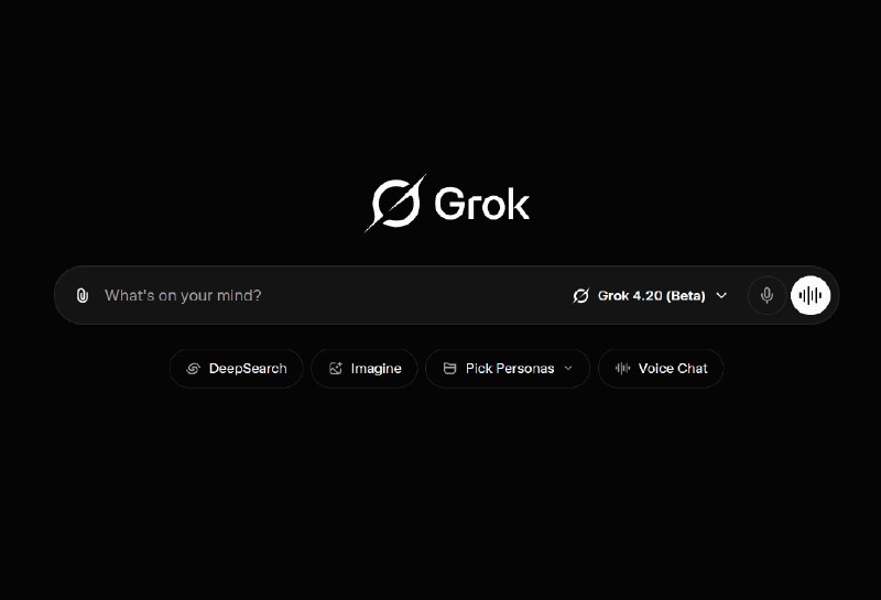 5. Grok 4.2标语：四个人工智能智能体在内部进行讨论，从而得出给你的回答