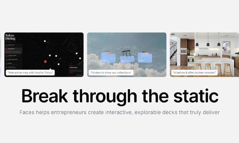 10. Faces标语：充分发挥网络功能的交互式演示文稿介绍：给大家介绍全新的Faces