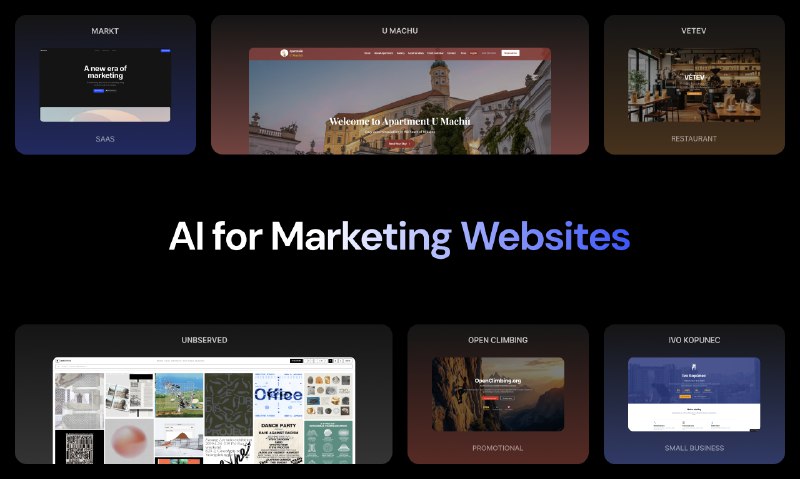 4. Macaly 2.0标语：自带数据库、托管服务等功能的人工智能网站建设工具介绍：麦卡利2.0是唯一一款内置数据库、托管服务、网页搜索、网页数据抓取器和分析功能的人工智能网站建设工具