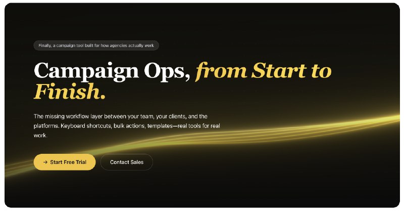 10. Stish From Start to Finish标语：在所有主流平台上管理营销活动