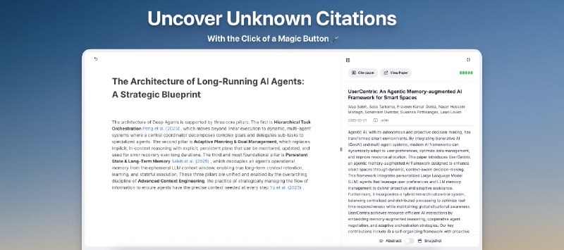 3. Chirpz标语：用人工智能挖掘未知的引用信息介绍：Chirpz能立刻为你查找、阅读学术论文并对其进行排名