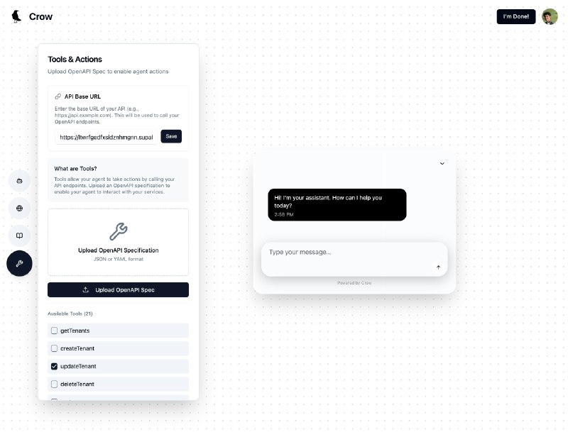 5. Crow标语：通过人工智能副驾让你的产品原生支持人工智能