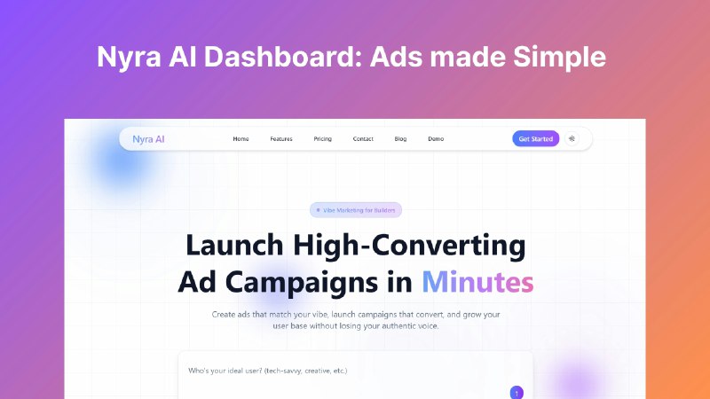 8. Nyra AI 标语：面向创业者的人工智能增长套件这里“Growth Stack”直译为“增长堆栈”，在IT语境里，“堆栈”是比较专业的术语，结合日常表达习惯，“套件”更通俗易懂，它能表示一系列相关的工具、资源或服务组合，符合这里面向创业者助力人工智能发展的意思