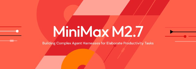 2. MiniMax-M2.7标语：驱动自主智能体的自我进化式人工智能模型介绍：MiniMax M2.7是一款具备自我进化能力的人工智能模型，它能够自主提升自身性能