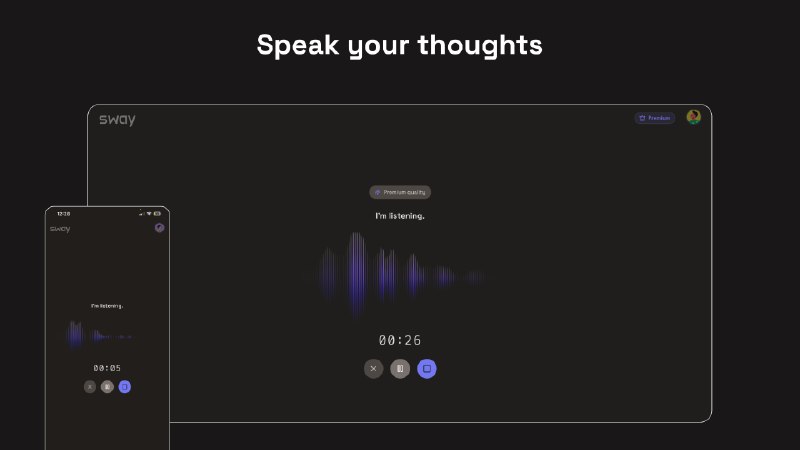 7. Sway标语：把脑海中零散的想法转化为清晰有条理的内容