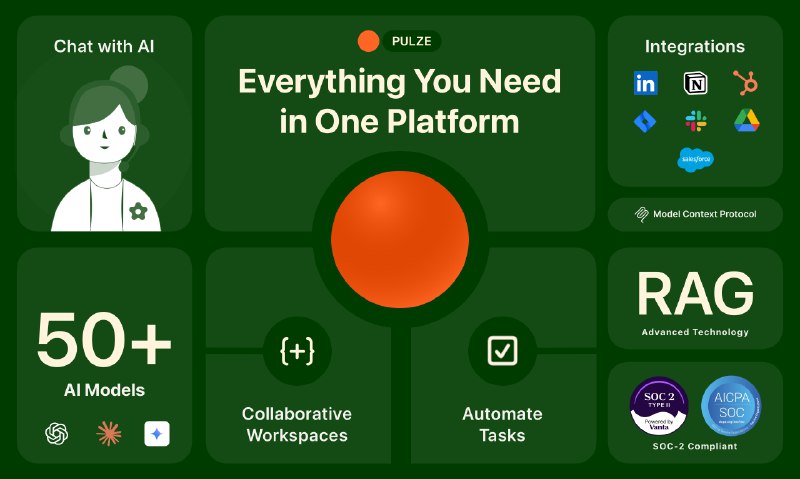 3. Pulze标语：无需工程师参与，即可创建人工智能代理和工作流程