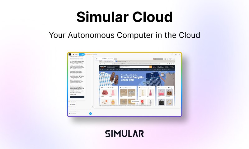 10. Simular Cloud标语：你在云端的自主计算机解析：“autonomous”意为“自主的” ，“computer”是“计算机”，“in the cloud”表示“在云端” ，整体翻译符合科普杂志或日常对话的简洁易懂风格