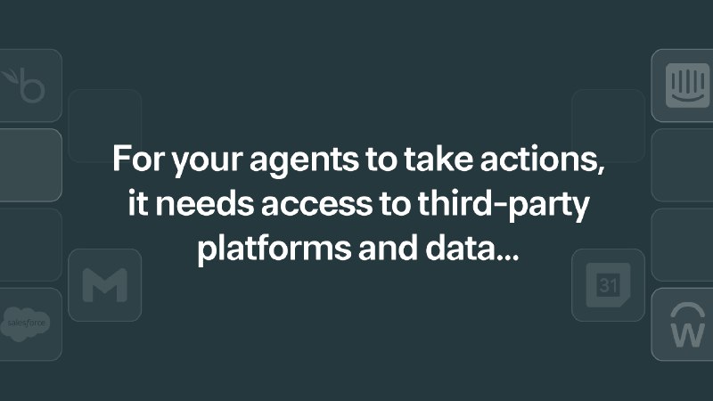 3. Merge Agent Handler标语：通过多云端平台（MCP），用企业级工具为你的人工智能代理赋能