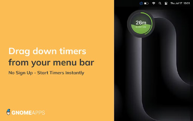 6. Liquid Timer v2标语：全新款式，更多个性化定制选择，性能也得到了优化