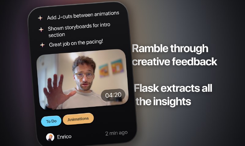 2. Flask标语：结合使用Notion和Loom，实现视频协作