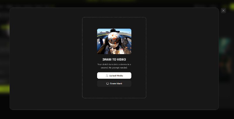 3. Higgsfield Product-to-Video标语：你的草图瞬间就能变成一部“电影”