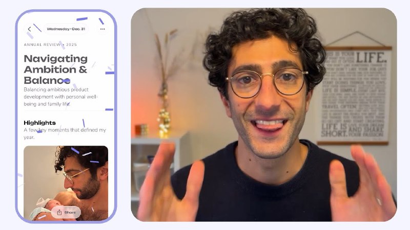 8. 2025 Annual Review标语：这就好比日记界的“Spotify年度回顾”