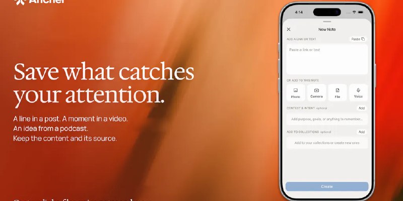 Ancher: Your Chief of Staff for information to help you stay focused | Product Hunt