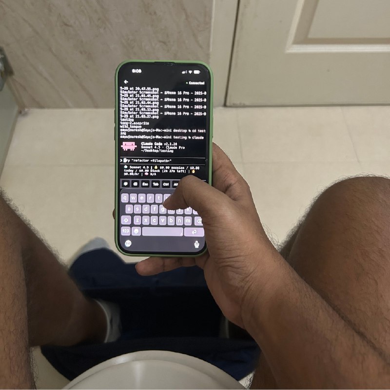 6. Macky标语：从 iPhone 连接到你的 Mac 终端介绍：无论你是在酒吧、躺在床上，说实话，哪怕是在卫生间，都能连接到你的 Mac 终端