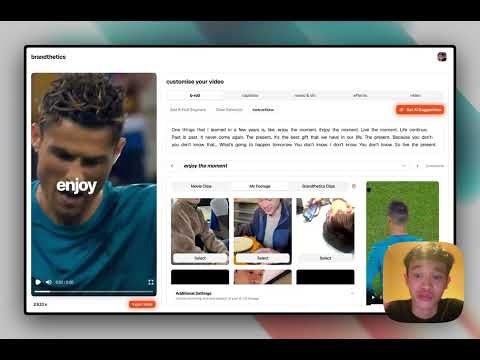 10. Brandthetics标语：把聊天视频转化为能广泛传播的精彩短视频内容