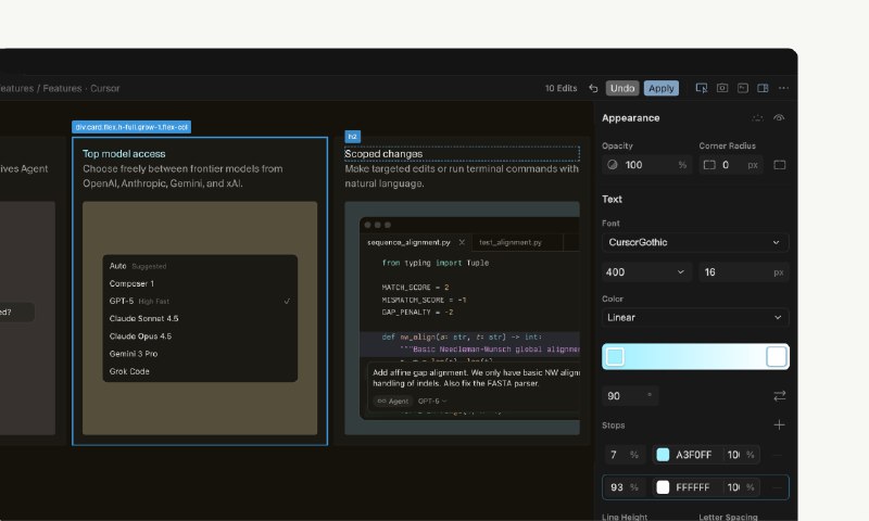 2. Visual Editor标语：在光标浏览器中直观地编辑网页应用程序