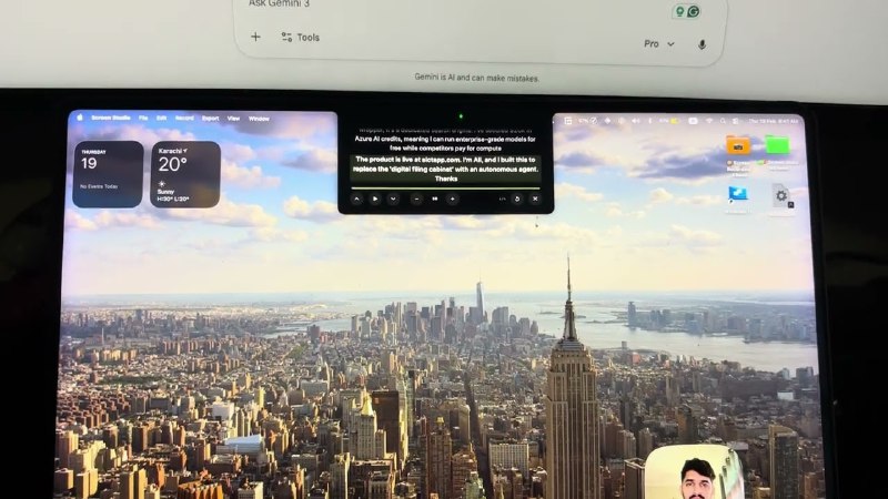 8. NotchPrompt标语：藏在你苹果笔记本电脑凹槽里的隐形提词器