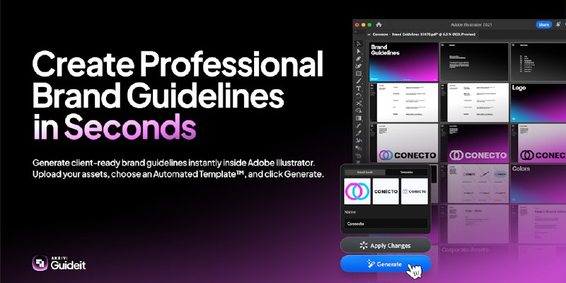 Guideit: Generate Professional Brand Guidelines, In Seconds | Product Hunt