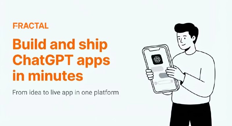 3. Fractal标语：推出出色的ChatGPT应用程序的最快方法介绍：Fractal是开发出色ChatGPT应用程序的最快途径