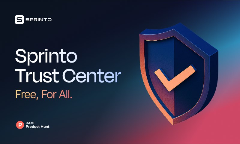 2. Sprinto Trust Center标语：你专属的安全可共享合规信息中心解析：“single”这里理解为“专属的”，突出独特性；“secure”即“安全的”；“shareable”是“可共享的”；“compliance hub”直译为“合规中心”，整体意思就是一个安全且能共享的、专门用于合规相关信息管理的地方，所以翻译为“你专属的安全可共享合规信息中心”，符合科普杂志或日常对话的表达风格