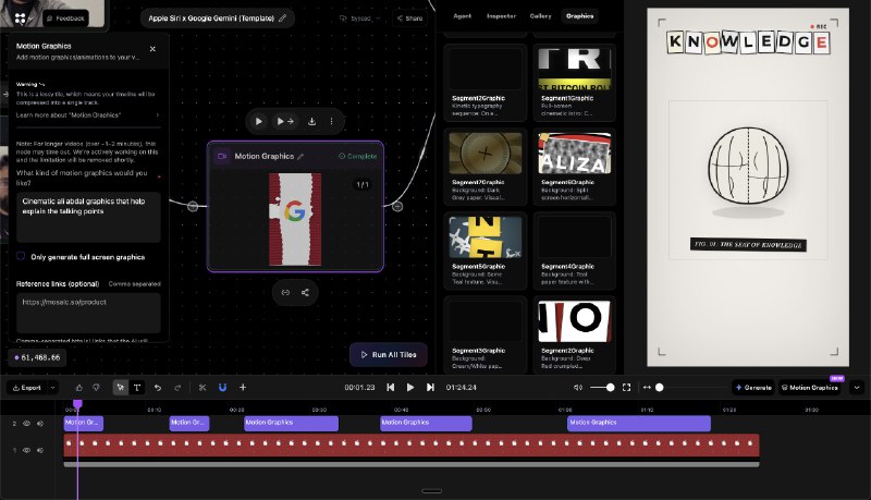 6. Mosaic标语：用于视频编辑的 Zapier 注：Zapier 是一个自动化工作流程平台的名称，一般直接保留英文