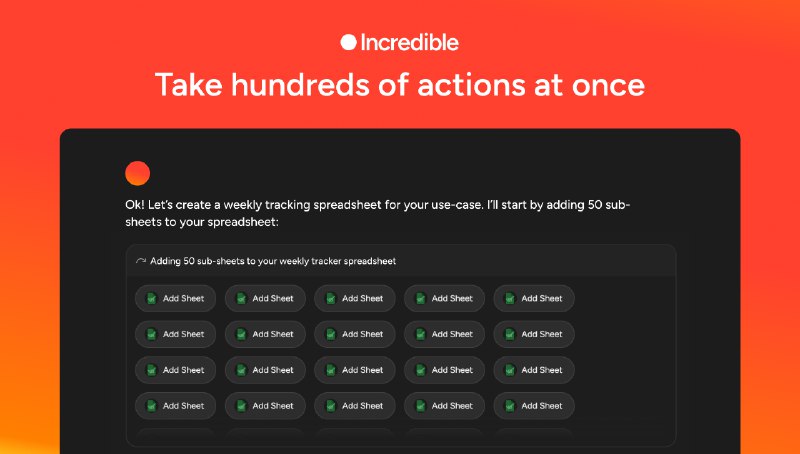 3. Incredible Small 1.0 by Incredible标语：能够同时采取1000多种行动的主动型人工智能模型介绍：研究预览——具有自主性的人工智能模型，它能同时执行1000多个操作，还能处理大型数据集