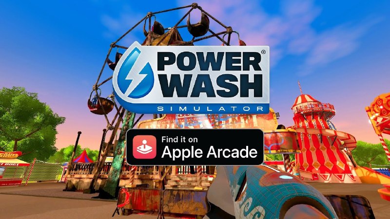4. PowerWash Simulator标语：原汁原味，在任何屏幕上都能清晰呈现