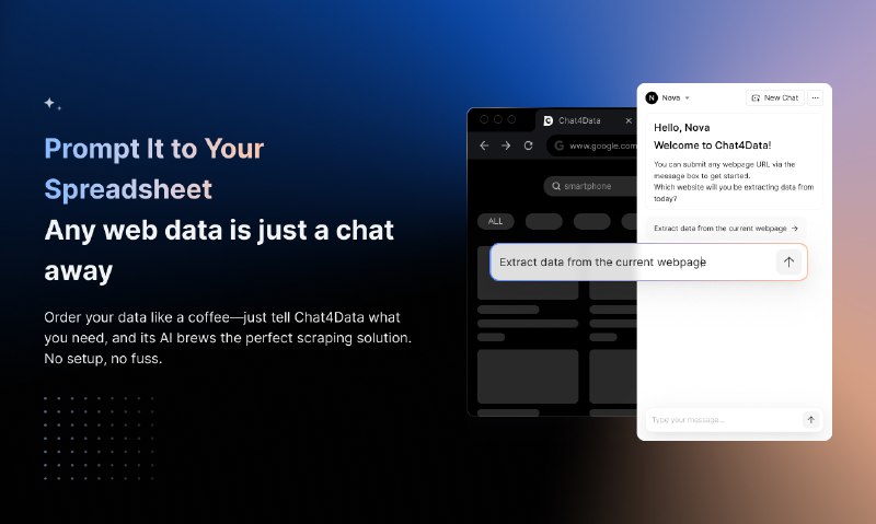 PH今日热榜 | 2025-06-071. Chat4Data标语：用于网络数据抓取的ChatGPT介绍：这是一款基于人工智能的、堪称一流的 Chrome 网页数据抓取插件