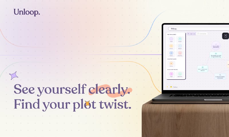 PH今日热榜 | 2025-12-161. Unloop标语：针对多动症及神经多样性人群的视觉模式映射这里“ADHD”是“Attention Deficit Hyperactivity Disorder”的缩写，即“注意力缺陷多动障碍”，通俗说法是“多动症”；“neurodivergent”指神经具有多样性特征的，通常用于描述与典型神经发育模式不同的人群