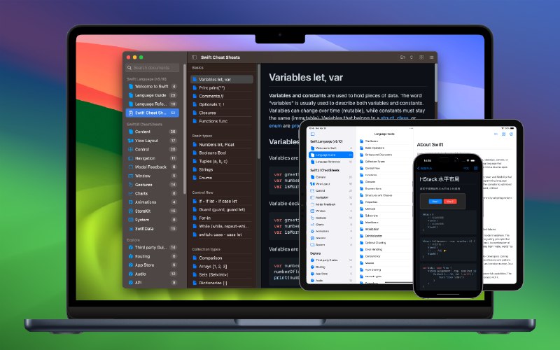 5. DevTutor标语：学习 Swift 和 SwiftUI 的设计与代码资源介绍：DevTutor能助力开发者轻松打造漂亮的SwiftUI应用程序