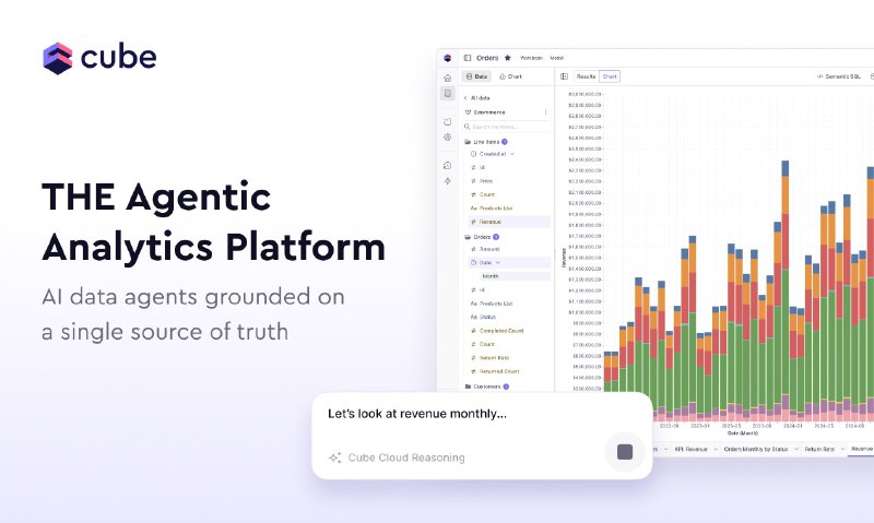 10. Cube标语：能构建数据模型并解答问题的人工智能代理解释：“AI agent”常见释义为“人工智能代理” ；“builds your data model”直译为“构建你的数据模型” ；“answers questions”即“解答问题” ，整体组合起来就是上述译文，这种表达符合科普杂志或日常对话的风格