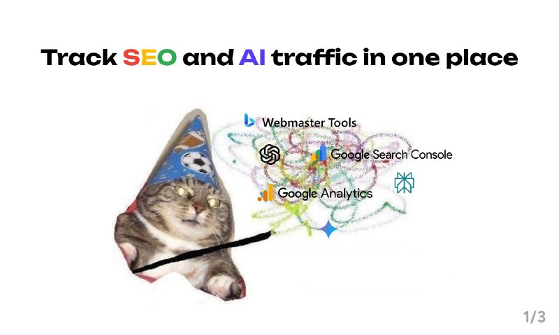 6. Monitoro标语：追踪人工智能和搜索引擎优化带来的流量哦！介绍：终于可以在一个地方追踪来自人工智能、谷歌和必应的流量啦！Product Hunt: 查看详情产品网站: 立即访问关键词：Monitoro,AI流量追踪,SEO流量追踪,Google流量追踪,Bing流量追踪,多平台流量追踪票数：🔺62是否精选：否发布时间：2025年10月12日 PM03:01 (北京时间)