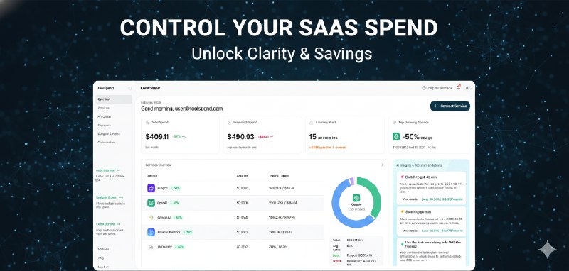 2. Toolspend标语：跟踪跨工具的人工智能支出、使用情况和成本