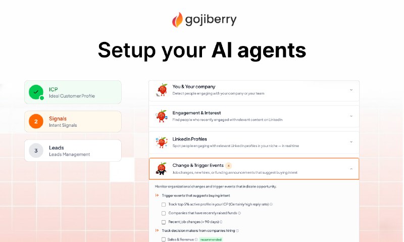 PH今日热榜 | 2026-03-031. GojiberryAI标语：人工智能代理将高意向潜在客户转化为已预约的产品演示